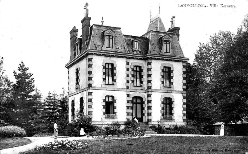 Villa de Lanvollon (Bretagne).