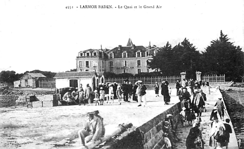 Ville de Larmor-Baden (Bretagne).