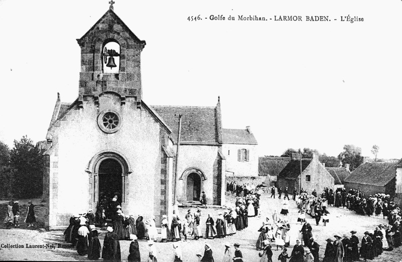 Ville de Larmor-Baden (Bretagne).