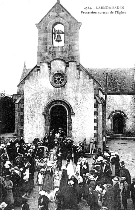 Eglise de Larmor-Baden (Bretagne).