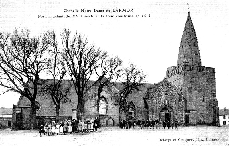 Eglise de Larmor-Plage (Bretagne).