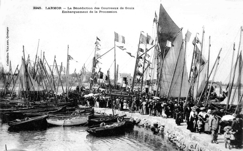 Ville de Larmor-Plage (Bretagne).