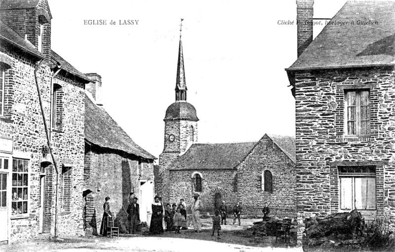 Ville de Lassy (Bretagne).
