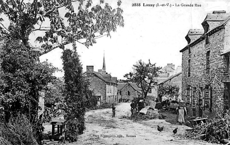 Ville de Lassy (Bretagne).