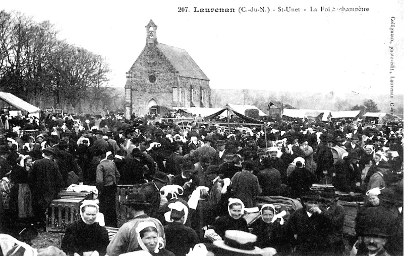 Ville de Laurenan (Bretagne).
