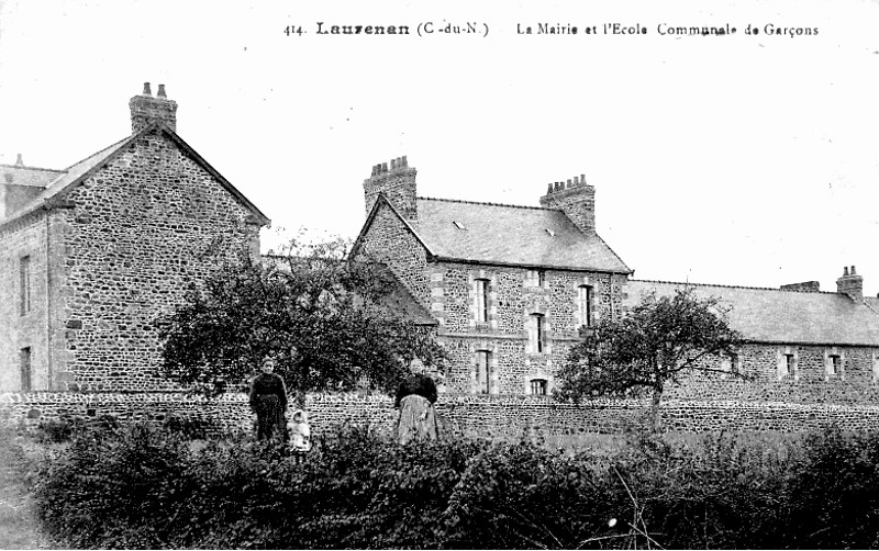 Ville de Laurenan (Bretagne).
