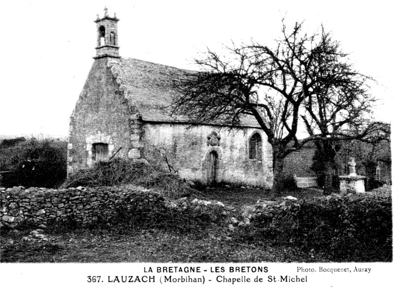 Chapelle de Lauzach (Bretagne).