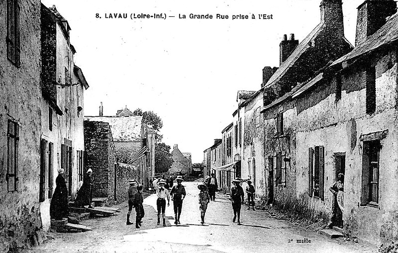 Ville de Lavau-sur-Loire (anciennement en Bretagne).