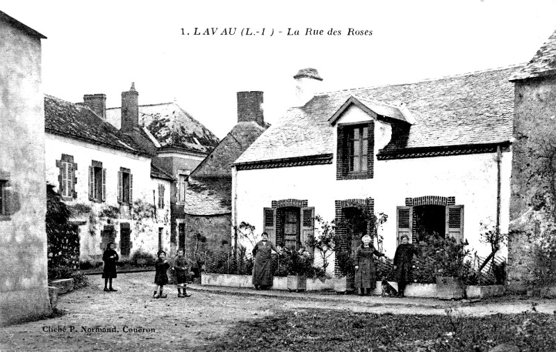 Ville de Lavau-sur-Loire (anciennement en Bretagne).