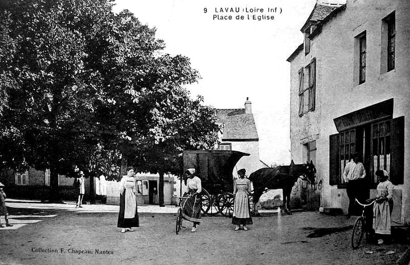 Ville de Lavau-sur-Loire (anciennement en Bretagne).