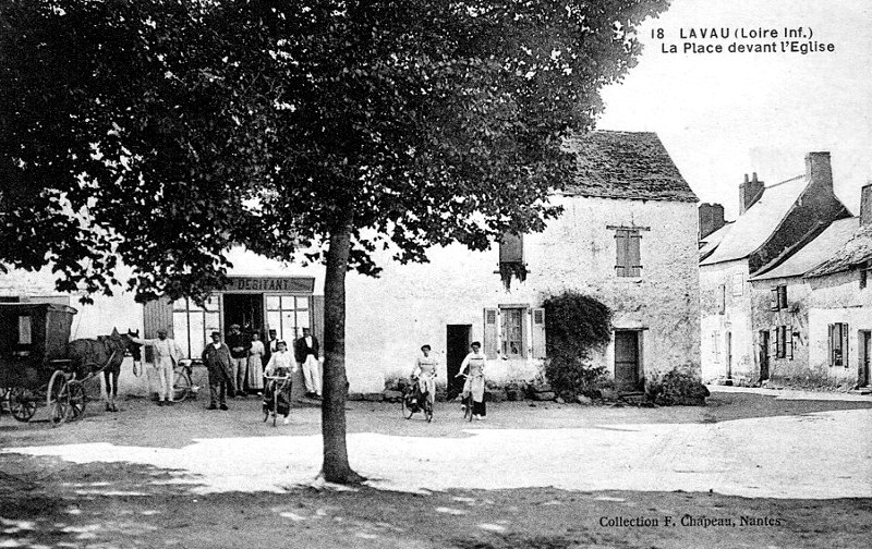 Ville de Lavau-sur-Loire (anciennement en Bretagne).