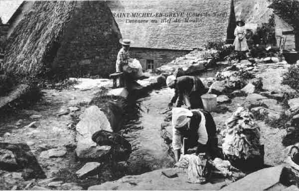 Bretagne : lavoir breton