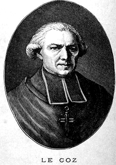 Claude Le Coz (1740-1815), vque constitutionnel de Rennes (Bretagne).