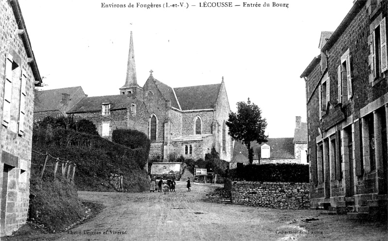 Eglise de Lcousse (Bretagne).