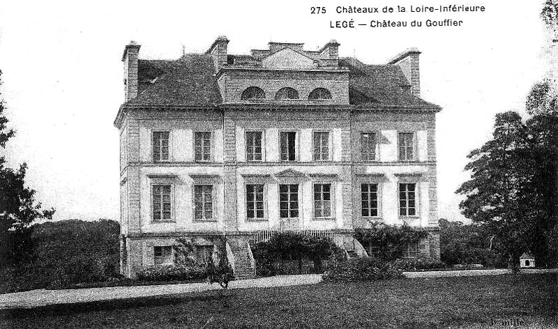Château du Gouffier à Legé.