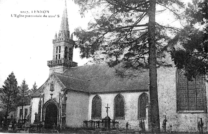 Eglise de Lennon (Bretagne).