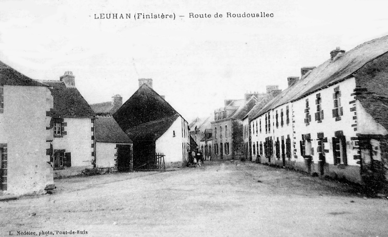 Ville de Leuhan (Bretagne).