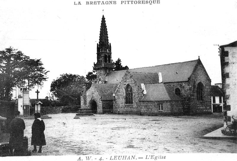 Ville de Leuhan (Bretagne).