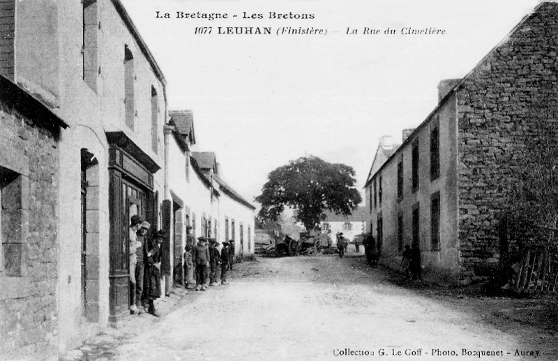 Ville de Leuhan (Bretagne).