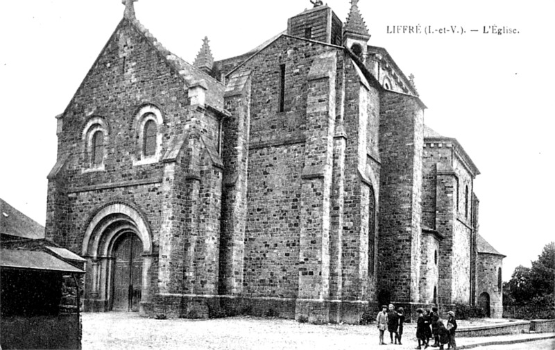 Eglise de Liffré (Bretagne).