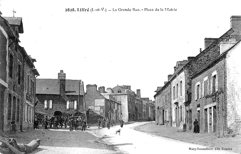 Ville de Liffr (Bretagne).