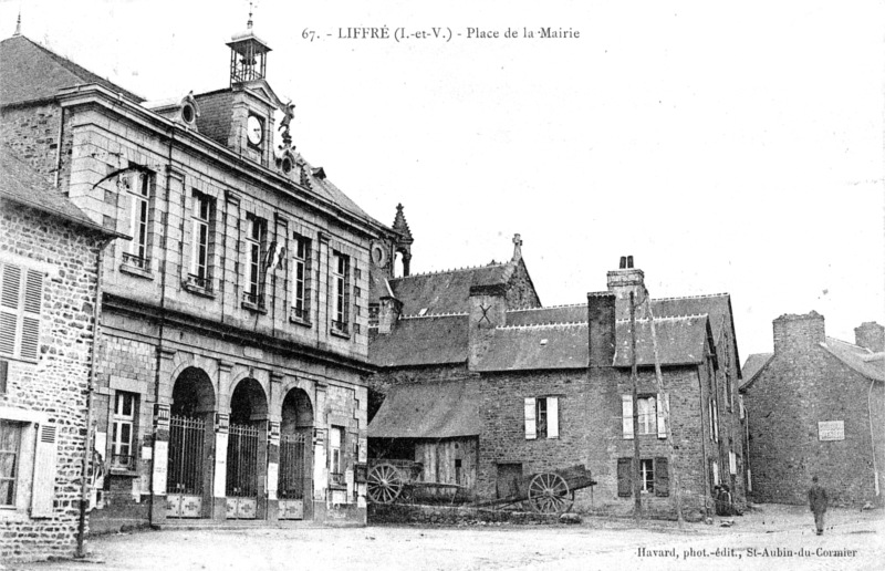 Ville de Liffr (Bretagne).