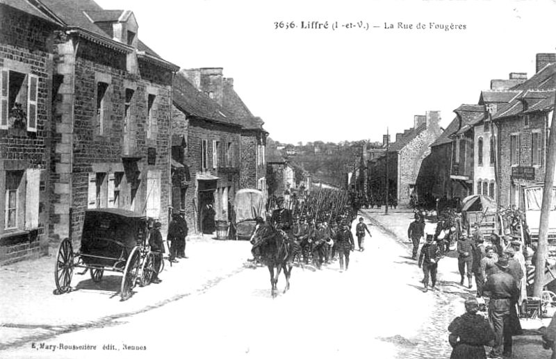 Ville de Liffré (Bretagne).