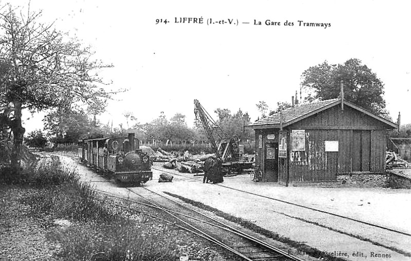 Ville de Liffr (Bretagne).