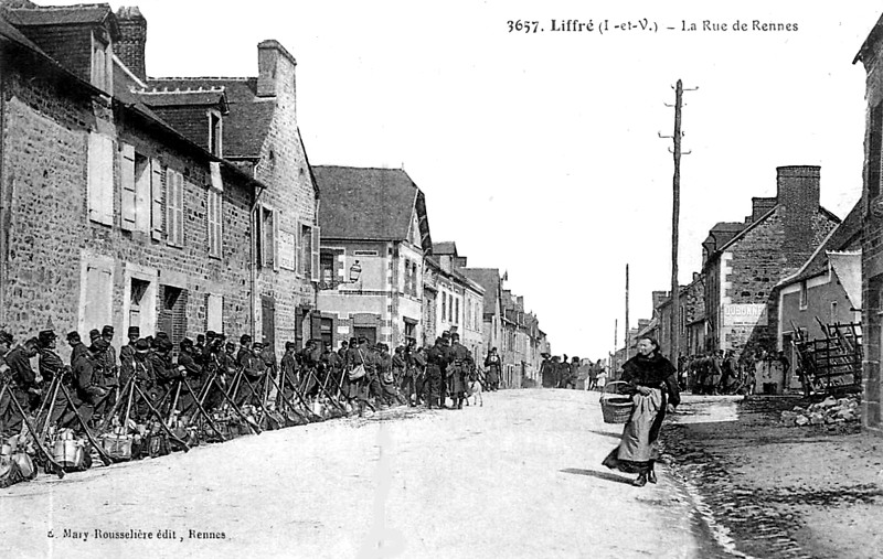 Ville de Liffr (Bretagne).