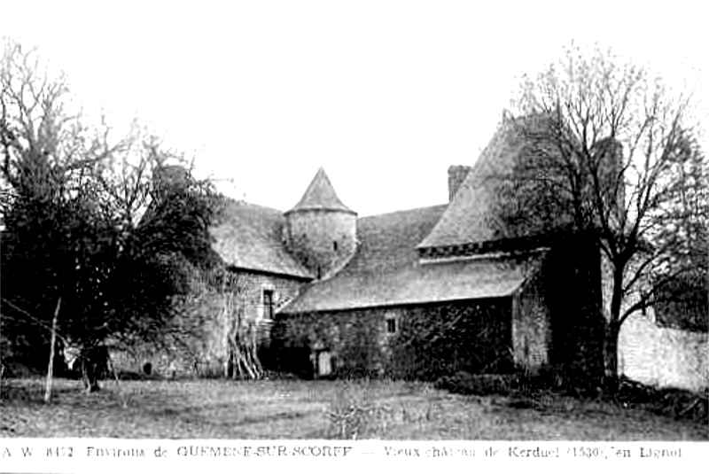 Château de Lignol (Bretagne).