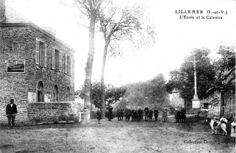 Ville de Lillemer (Bretagne).