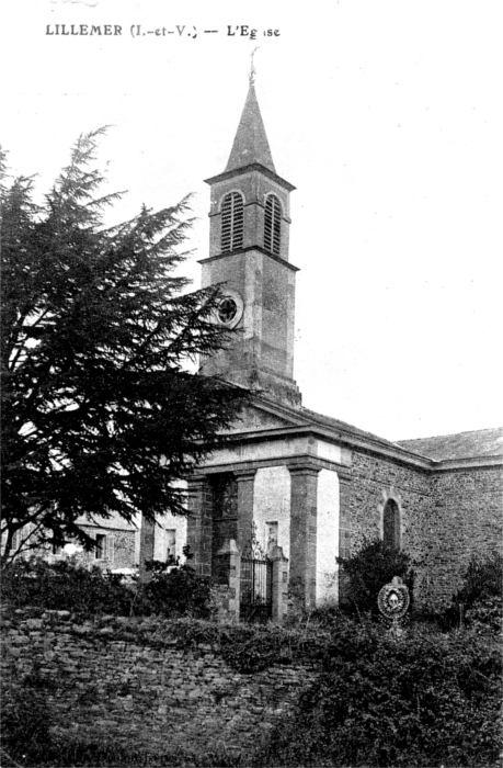 Eglise de Lillemer (Bretagne).