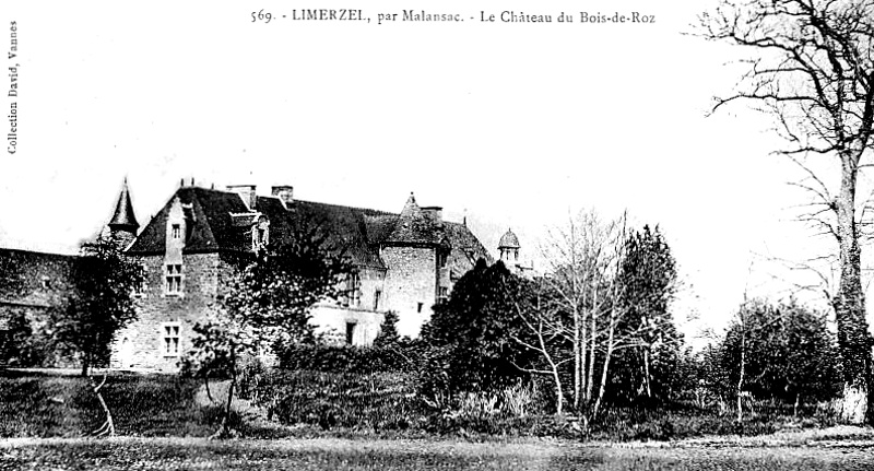 Chteau du Bois de Roz  Limerzel (Bretagne).