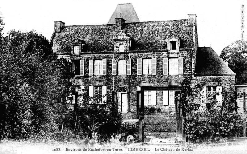 Chteau de Kerfaz  Limerzel (Bretagne).