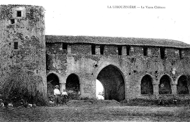 Vieux chteau de Limouzinire (Bretagne).