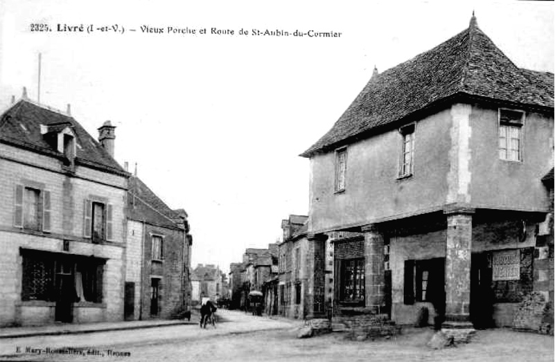 Ville de Livr-sur-Changeon (Bretagne).