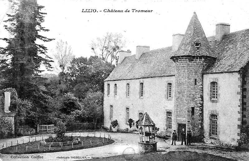 Chteau de Tromeur  Lizio (Bretagne).