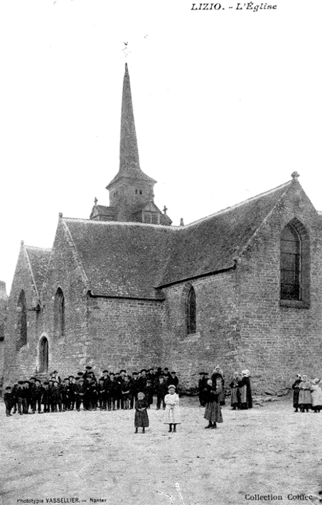 Eglise de Lizio (Bretagne).