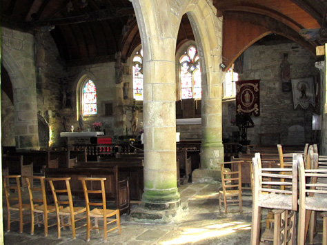 Eglise de Loc-Envel, en Bretagne