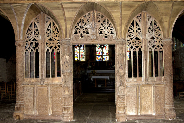 Jub de l'glise de Loc-Envel, en Bretagne