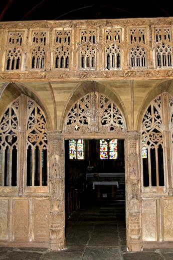 Jub de l'glise de Loc-Envel, en Bretagne