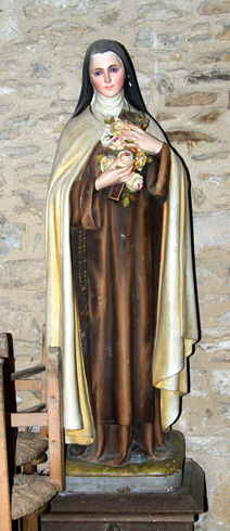 Statue de l'glise de Loc-Envel, en Bretagne