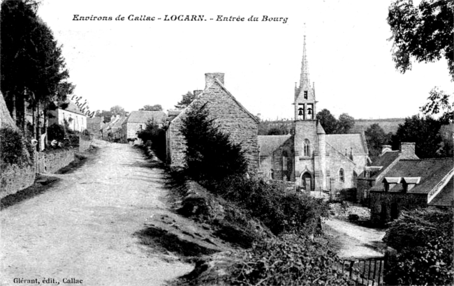 Ville de Locarn (Bretagne).