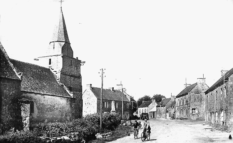 Ville de Locmalo (Bretagne).