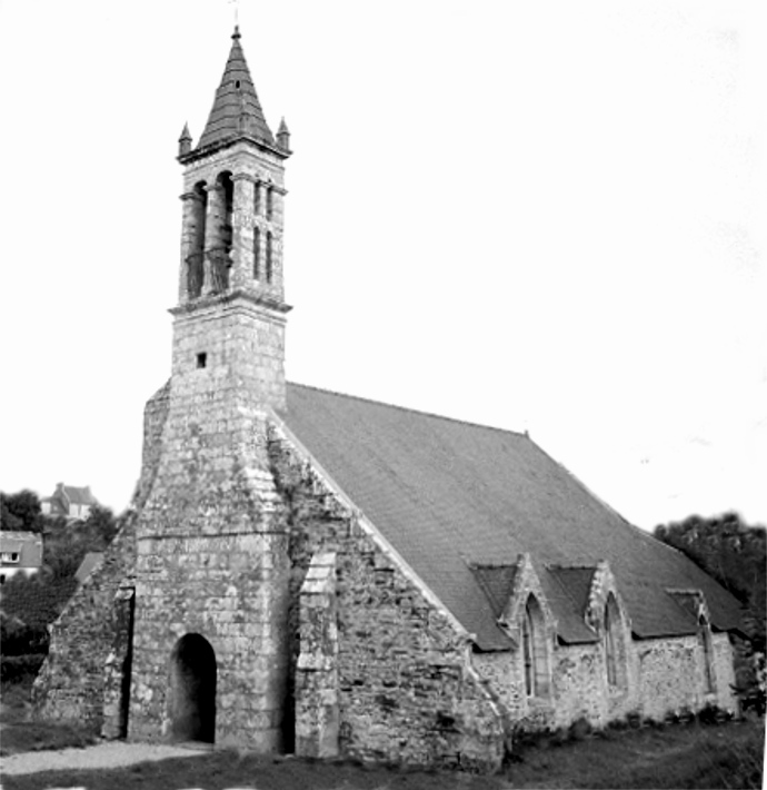 Eglise de Locmaria-Berrien (Bretagne).
