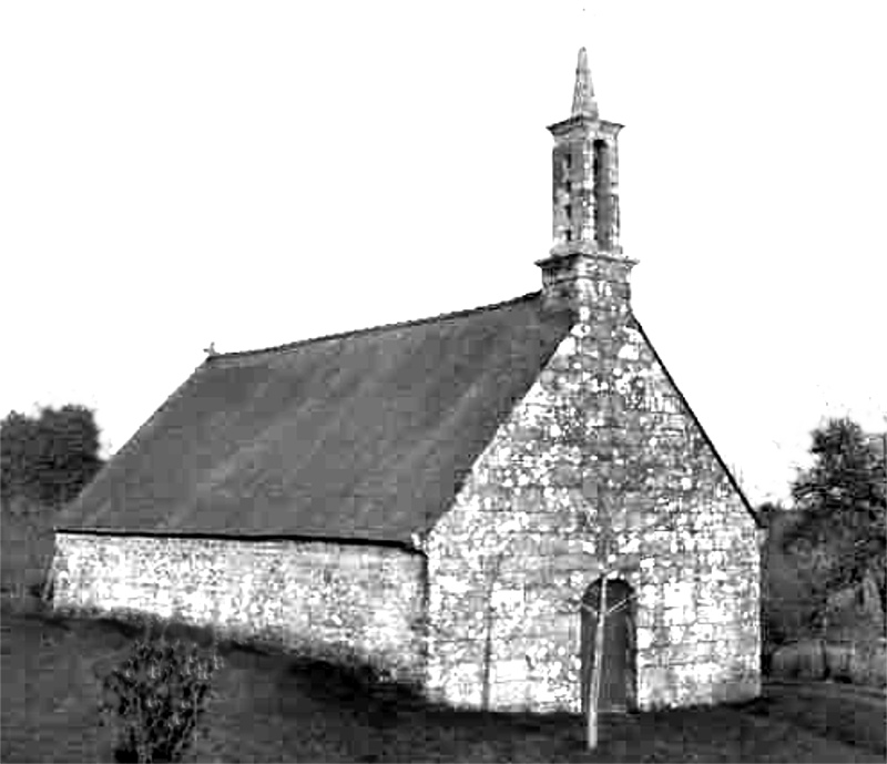 Chapelle Saint-Ambroise de Locmaria-Berrien (Bretagne).