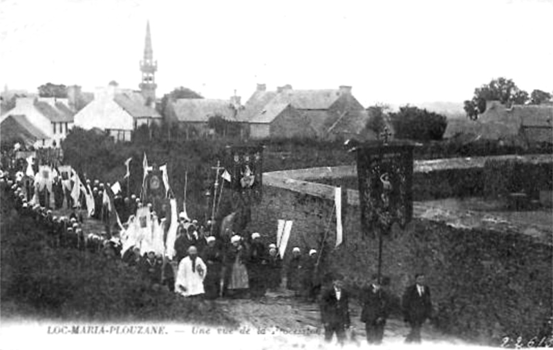 Ville de Locmaria-Plouzan (Bretagne).