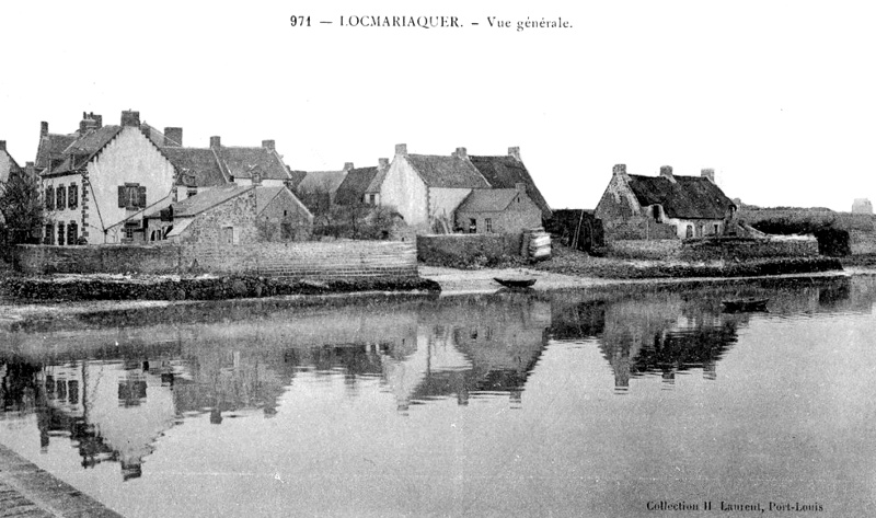 Ville de Locmariaquer (Bretagne).