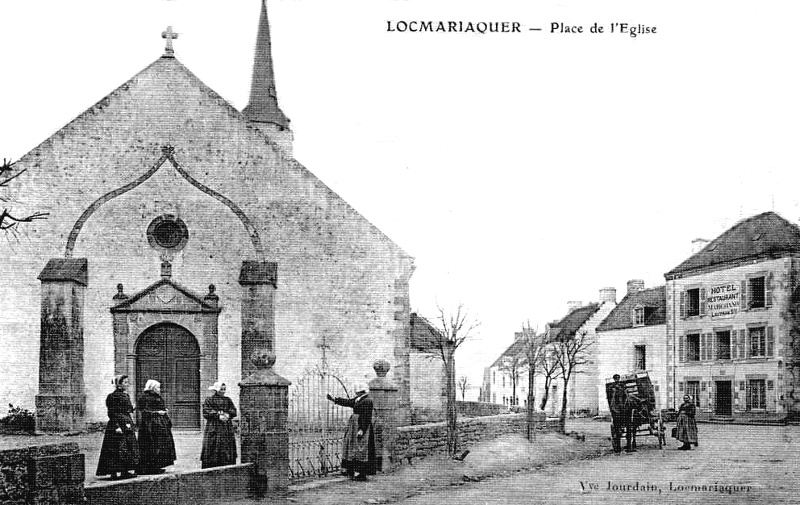 Eglise de Locmariaquer (Bretagne).