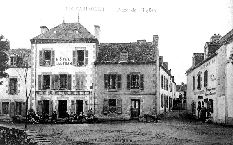 Ville de Locmariaquer (Bretagne).